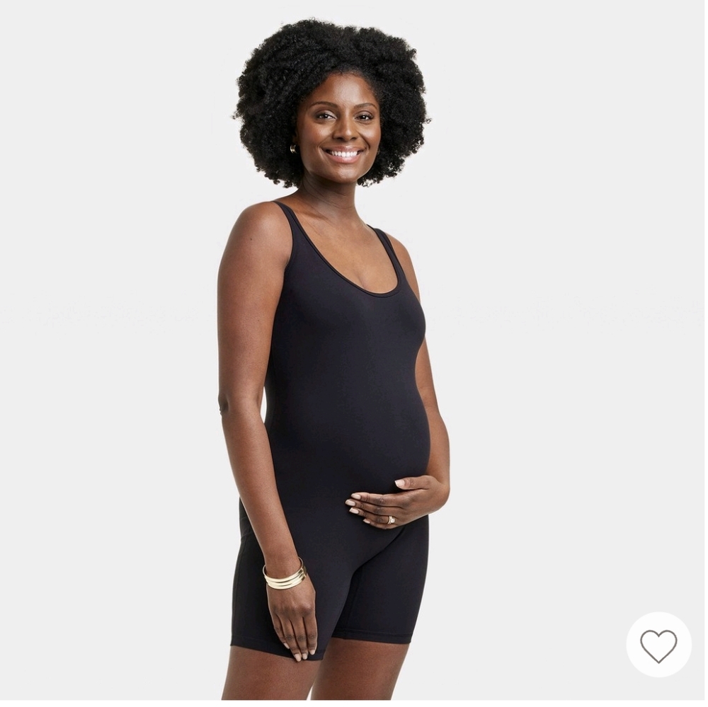 Maternity romper
